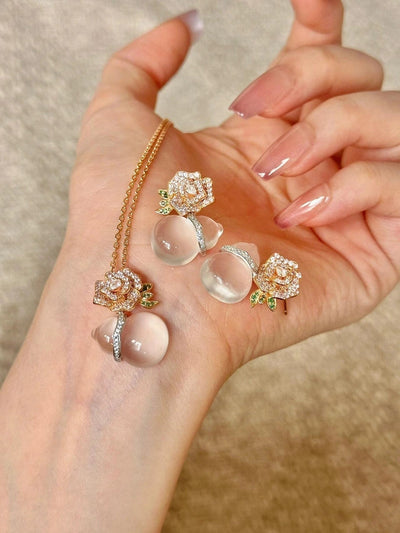 925 Sterling Silver Plating Flowers Plant Flowers