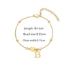 Casual Simple Style Classic Style Letter Heart Shape 201 Stainless Steel 304 Stainless Steel Bracelets In Bulk