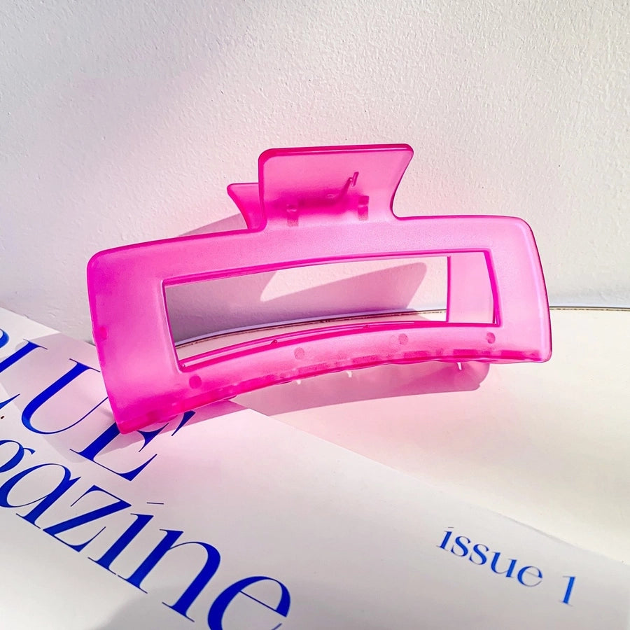 simple style solid color  ps handmade hair claws 1 piece