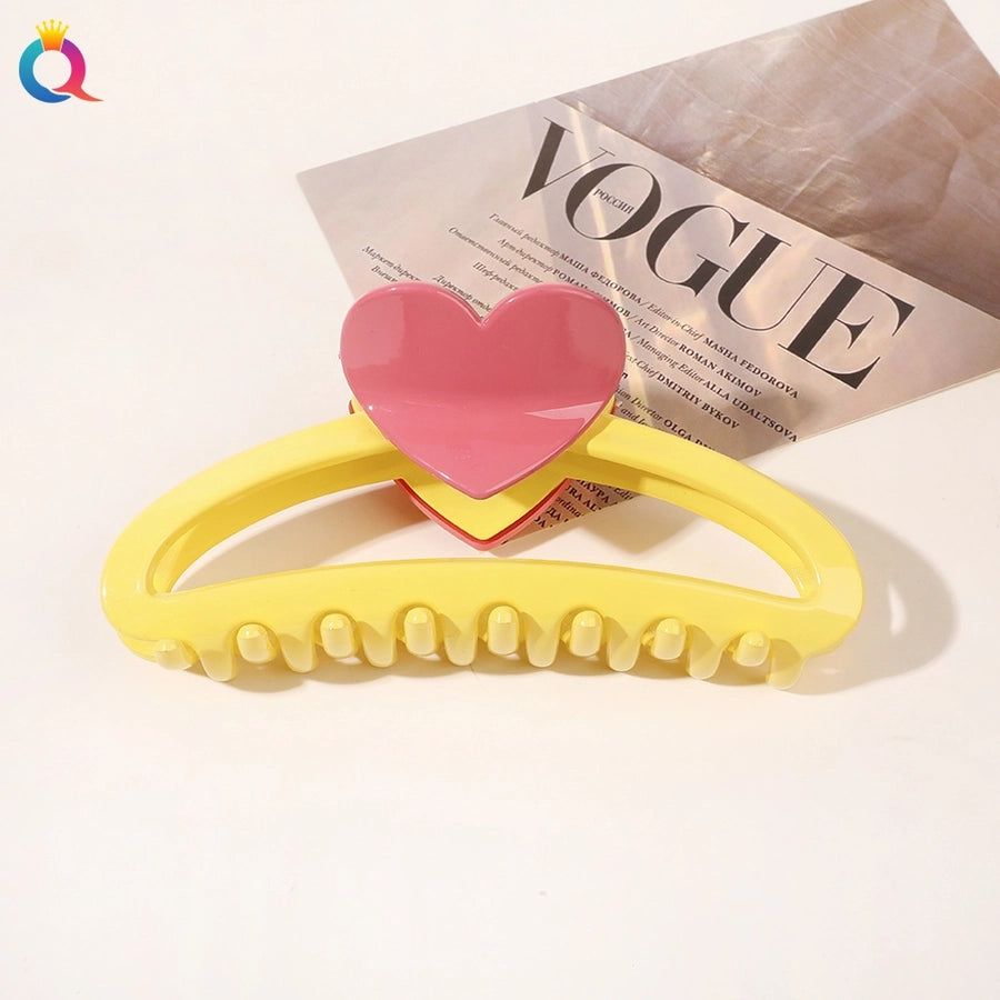 Women's Simple Style Classic Style Solid Color Acetic acid sheets Hair Claws