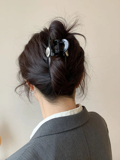 Super Good texture matte metal hair grip large hair volume large hair clip female  new shark clip high-grade hair clip