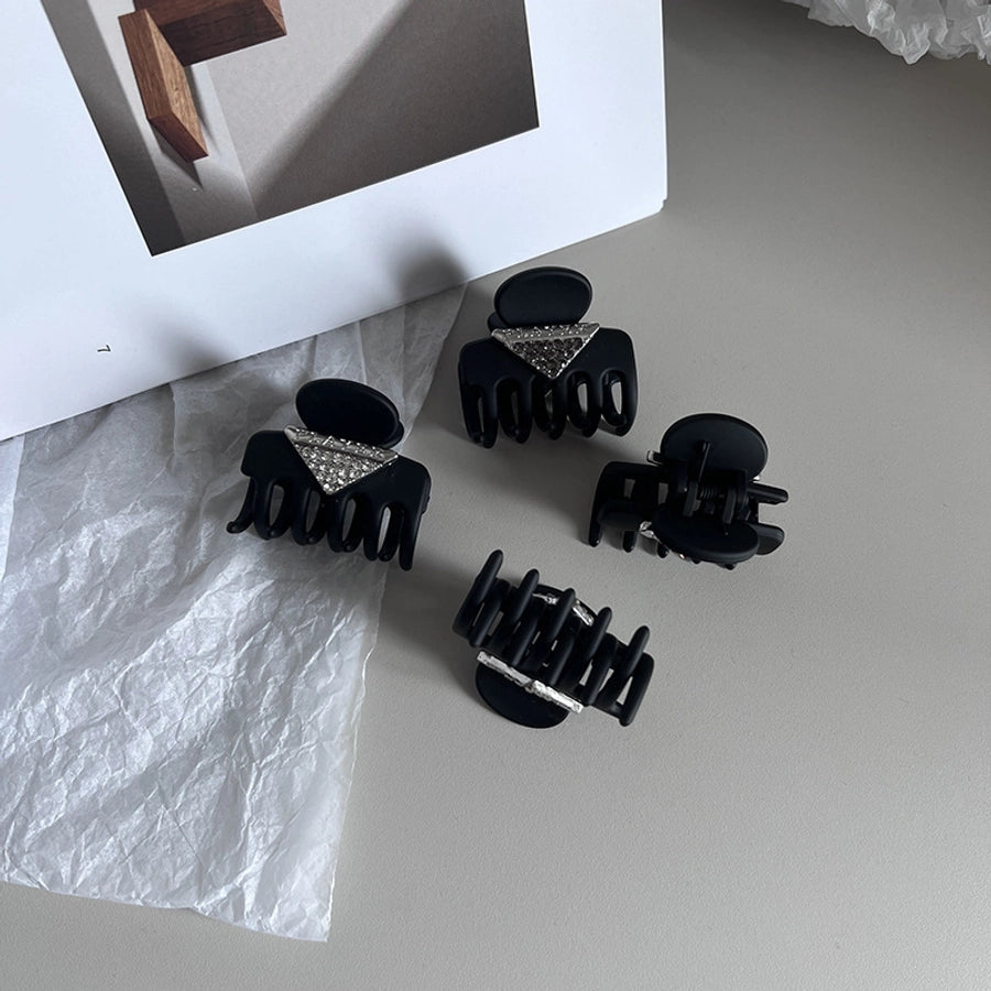 Women's Simple Style Commute Color Block Plastic Hair Claws