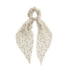 pastoral flower cloth hair tie