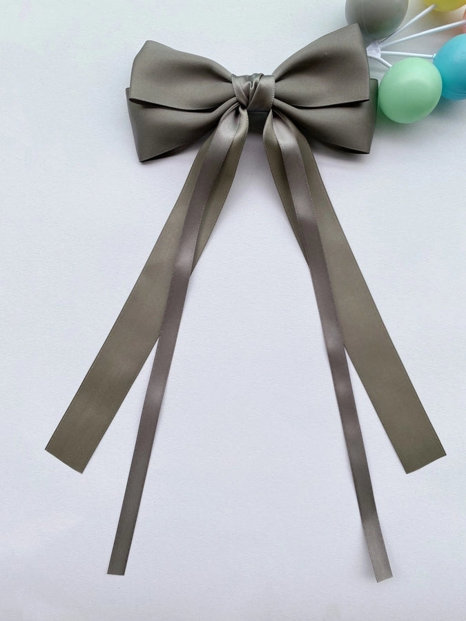 Women's Simple Style Classic Style Bow Knot Alloy Handmade Hair Clip