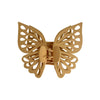 cute sweet butterfly plastic stoving varnish hair claws
