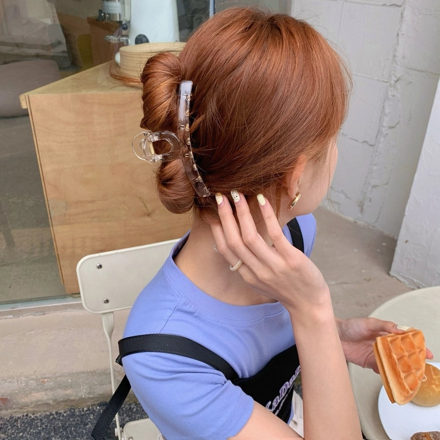 Women's IG Style Korean Style Geometric Plastic Hair Claws