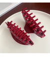 simple style letter acetic acid sheets hair claws