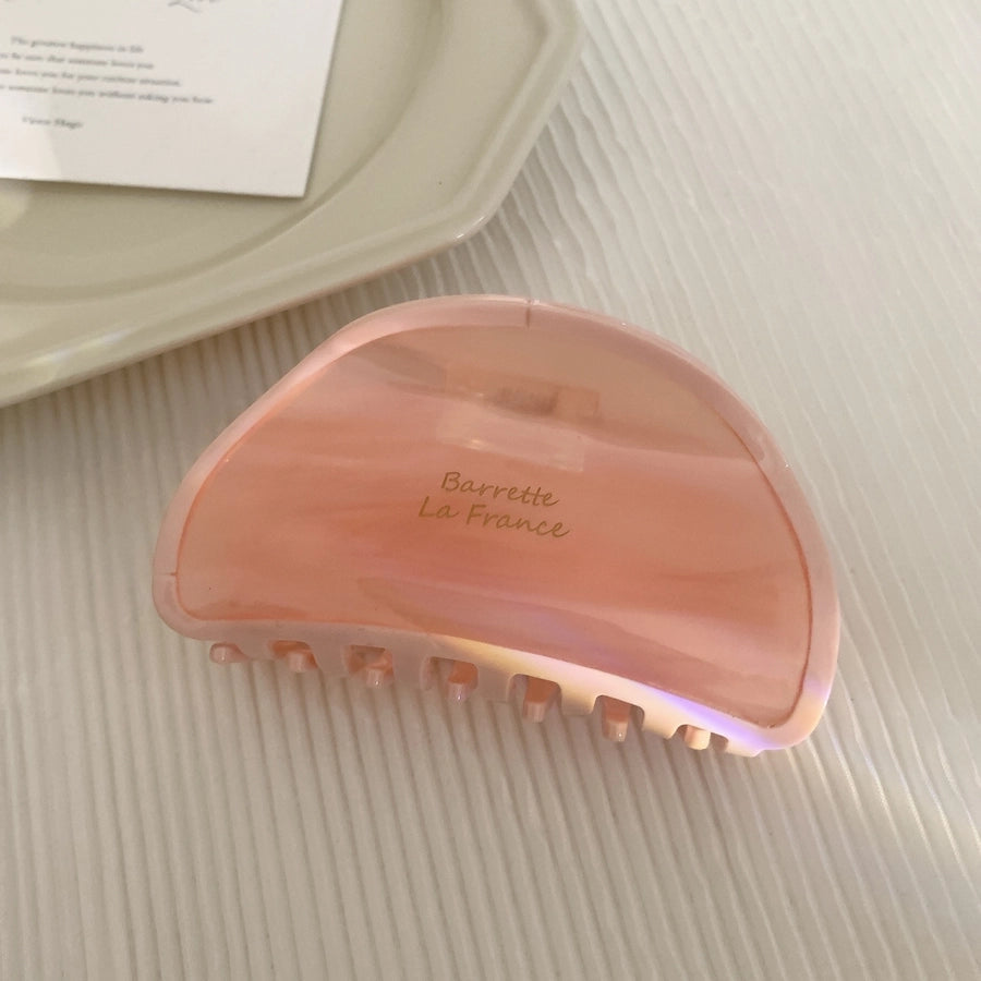 Women's Simple Style Commute Solid Color Acetic acid sheets Hair Claws