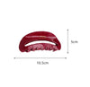 simple style letter acetic acid sheets hair claws