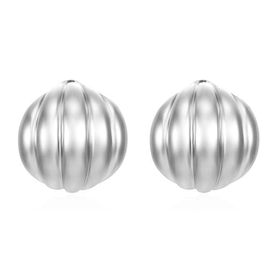 1 Pair Simple Style Geometric 304 Stainless Steel 18K Gold Plated Ear Studs