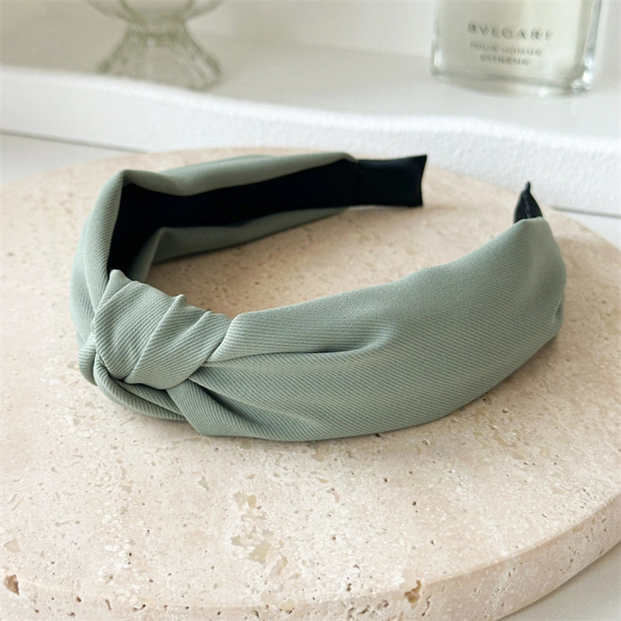Women's Simple Style Solid Color Cloth Hair Band