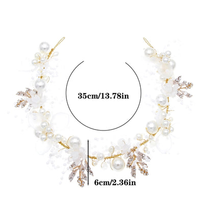 women's elegant flower alloy birdcage veils