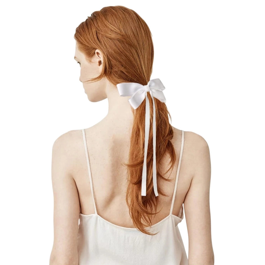 Women's Simple Style Bow Knot Cloth Handmade Hair Clip