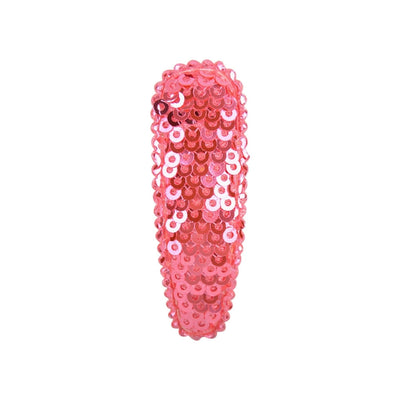 new flip sequins candy color lace mesh yarn bb clip children's hair accessories