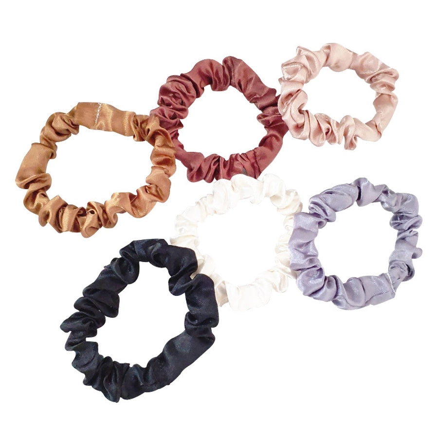 fashion gold velvet printed hair scrunchies set