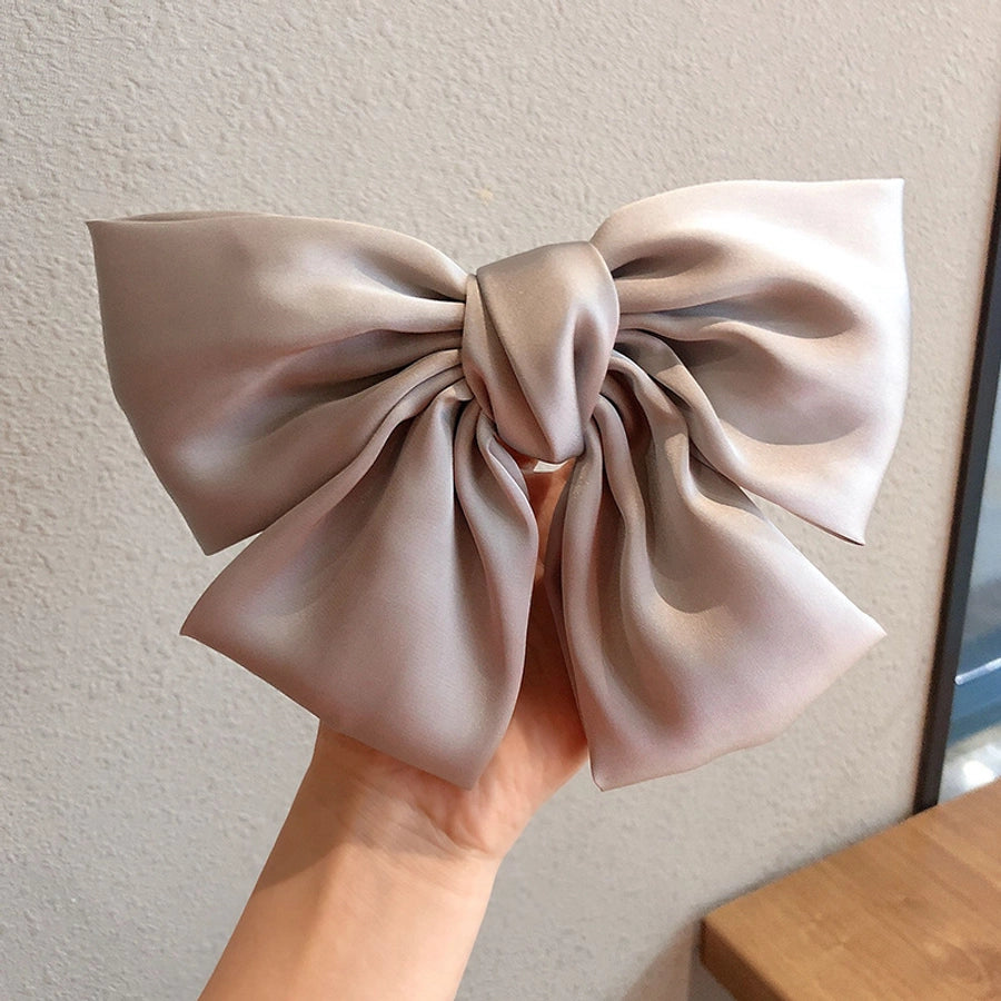 fashion bow knot cloth hair clip 1 piece