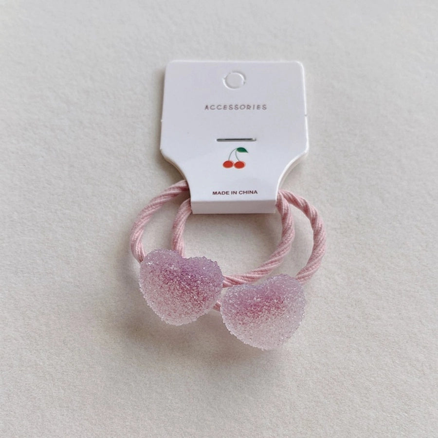 Korean version of the new imitation candy love stars hairpin hairband small cute rubber band headdress baby accessories