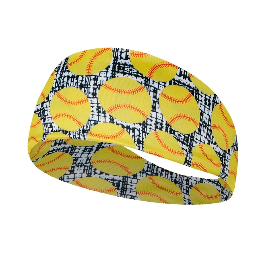 basic plaid polyester patchwork hair band