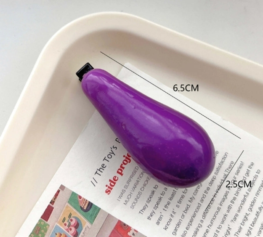 women's sweet solid color plastic hair clip