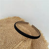 simple style bow knot cloth headwear
