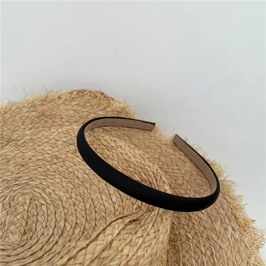 simple style bow knot cloth headwear