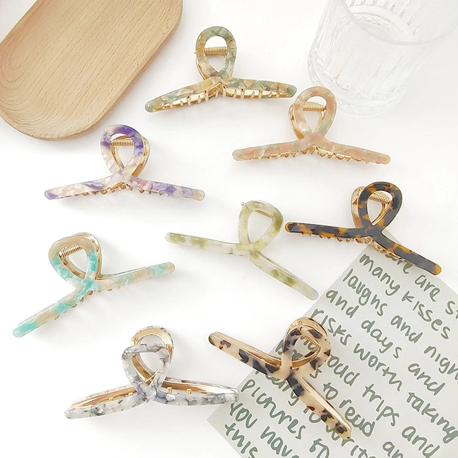 fashion geometric acetic acid sheets hair claws 1 piece