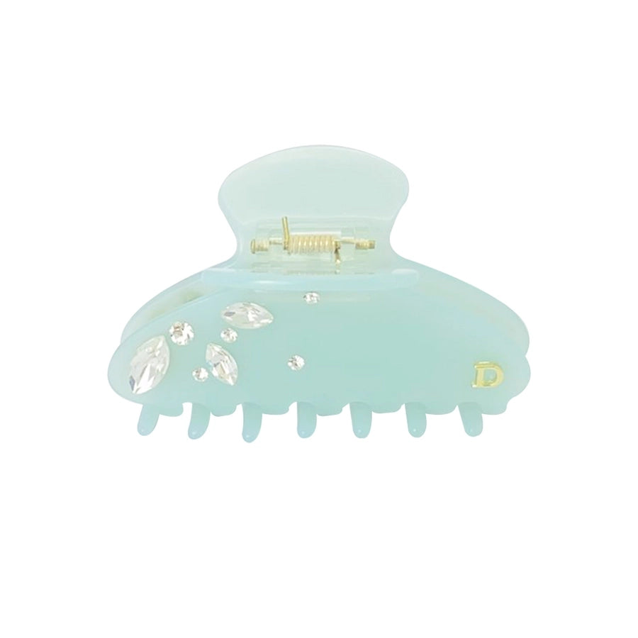 Women's Elegant Modern Style Geometric Acetic acid sheets Inlay Rhinestones Hair Clip Hair Claws