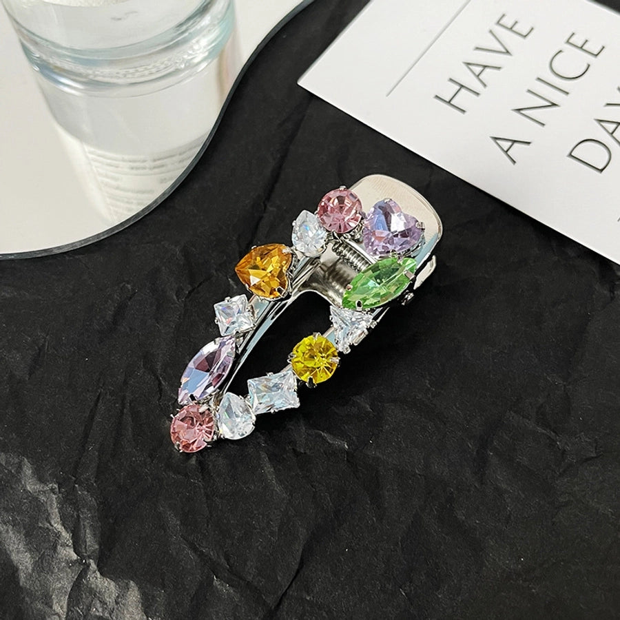 Women's IG Style Bow Knot Alloy Zircon Hair Clip