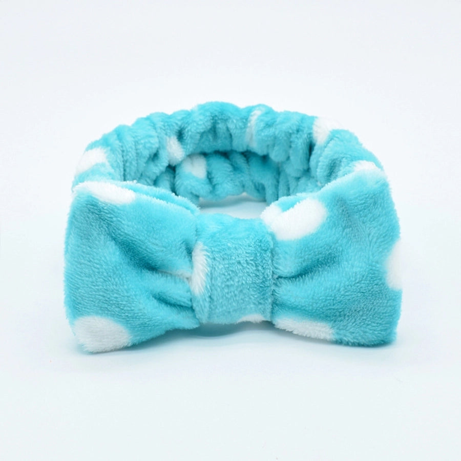 simple style classic style color block cloth printing hair band