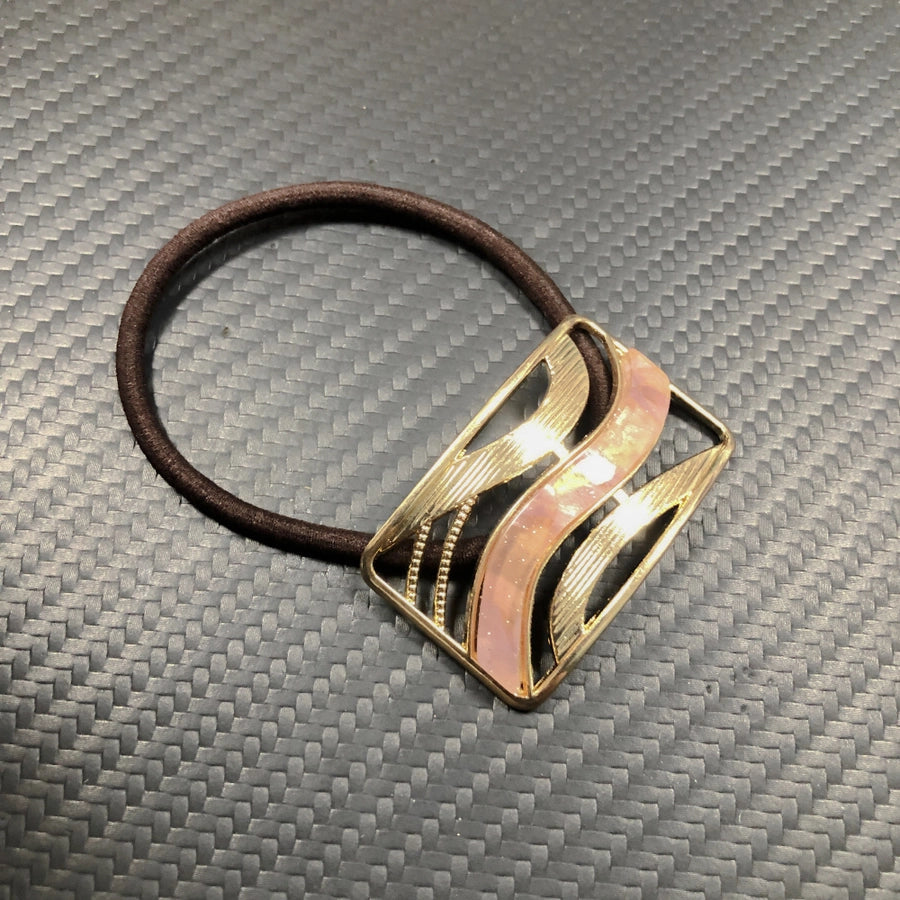 Women's Simple Style Geometric Alloy Resin Hair Tie