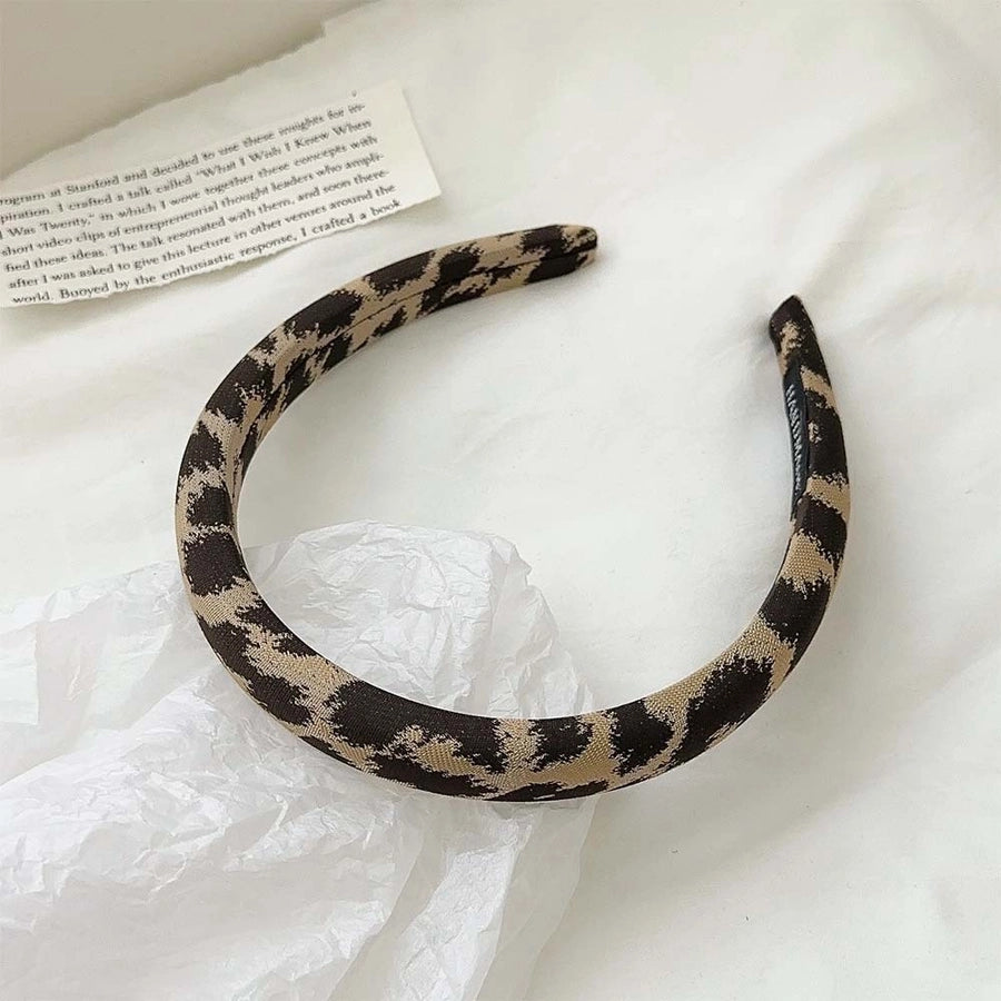 Sweet Streetwear Women's Leopard Cloth Hair Band