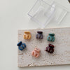 women's sweet simple style geometric plastic/resin headwear stoving varnish hair clip