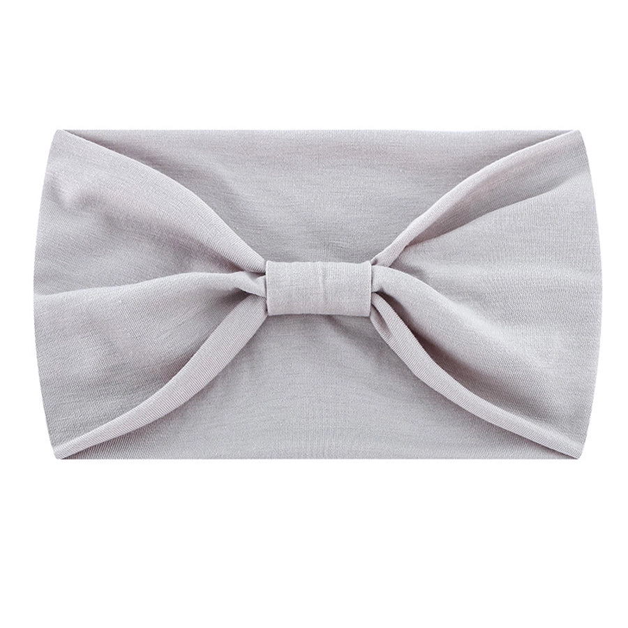fashion plaid bow knot cloth pleated hair band 1 piece
