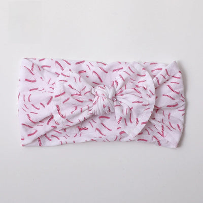 New  children's headdress jacquard soft hair tie bow hair band baby newborn headband baby hair band