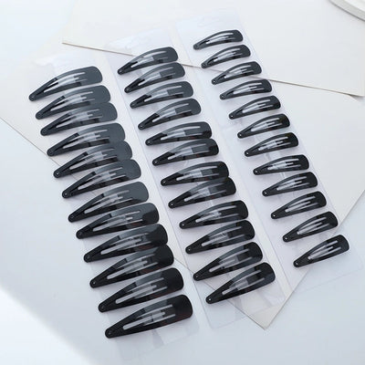 Women's Girl'S Simple Style Triangle Solid Color Iron Hair Clip