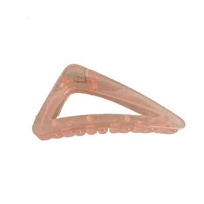 Women's Sweet Korean Style Triangle Plastic Handmade Hair Claws