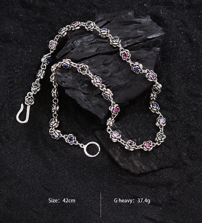 Copper Flower Necklace