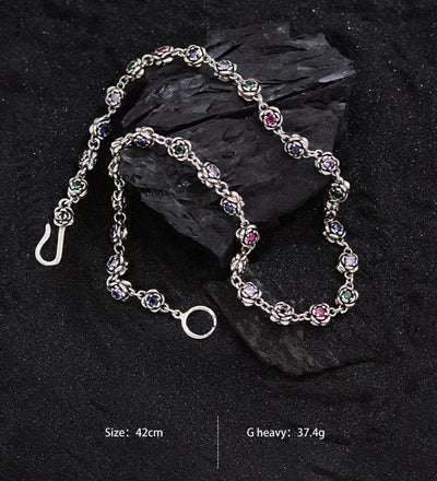 Copper Flower Necklace