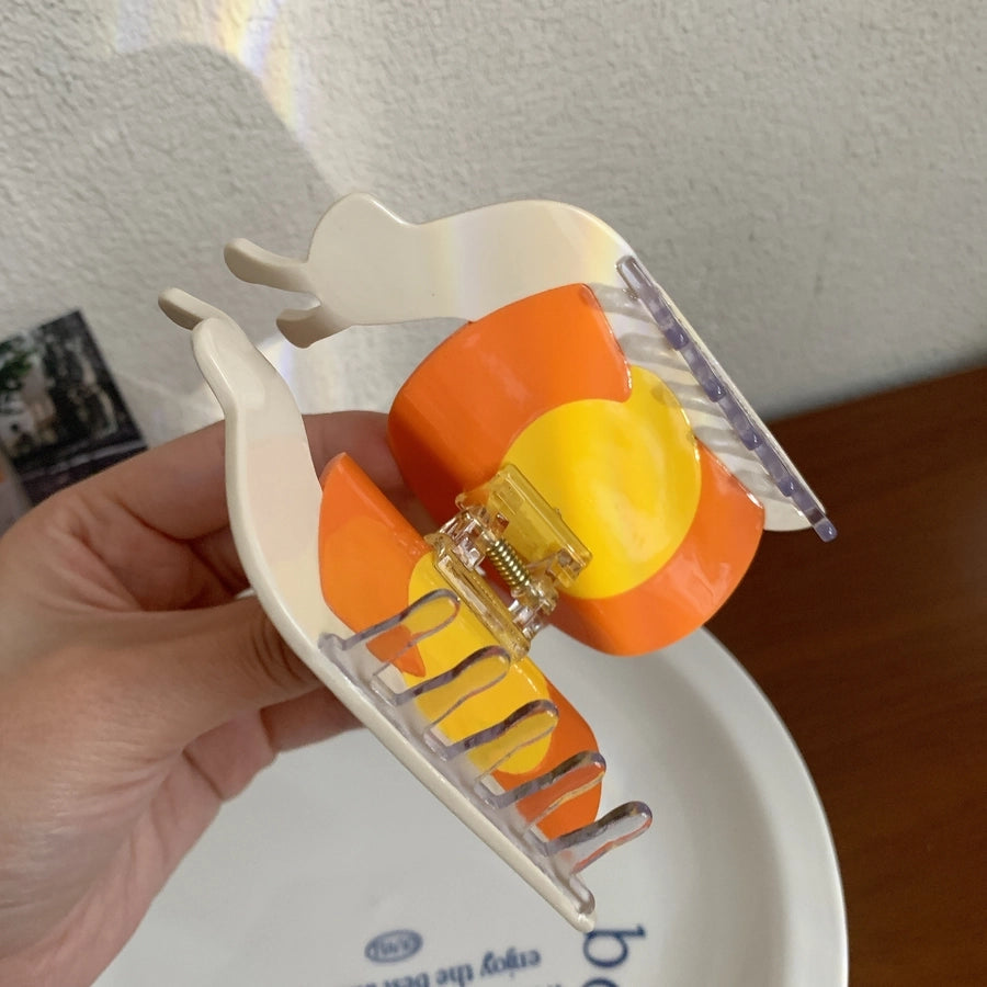 Women's Cute Fox Snails Duck Acetic acid sheets Hair Claws