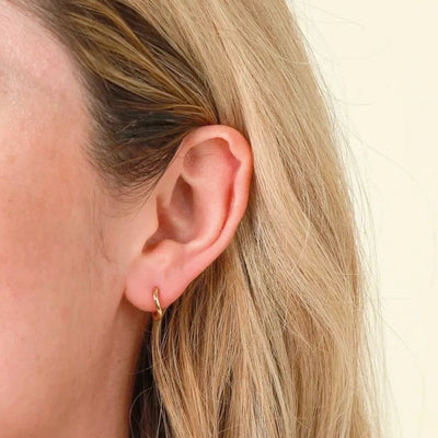 1 Pair Simple Style U Shape Plating Copper Earrings