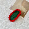 Christmas Cute Kid'S Christmas Tree Christmas Socks yarn Hair Clip
