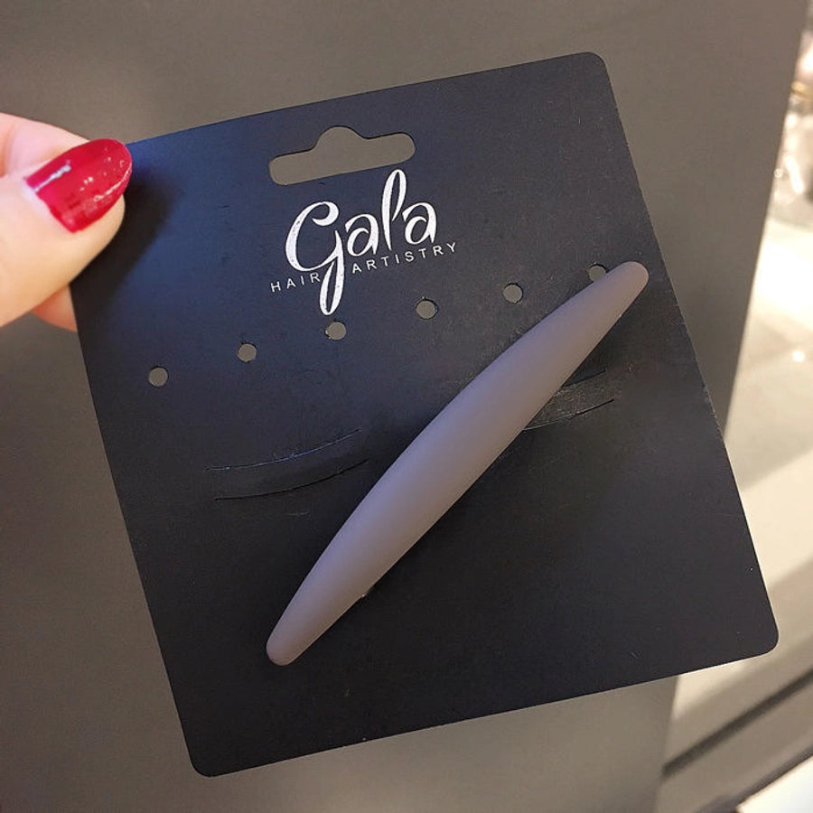 Korean-style fine half-hair simple hair clip clip head clip spring clip horizontal clip ponytail clip bangs clip