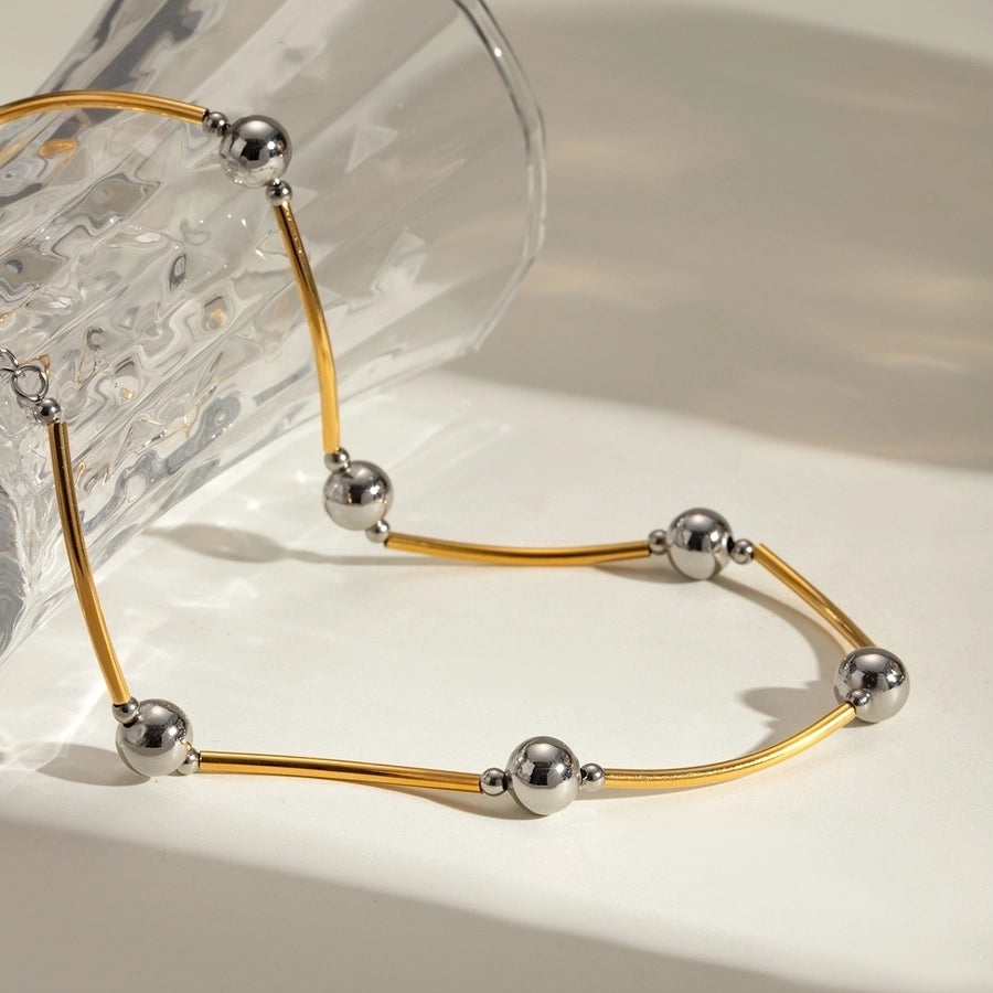 Jewelry Simple Style Classic Style Geometric 304 Stainless Steel Necklace