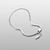 IG Style Cool Style Korean Style Solid Color 304 Stainless Steel 18K Gold Plated White Gold Plated Bracelets In Bulk