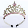 Cut surface drop-shaped gem crown headband fashion personality exquisite role play children's headband photo props
