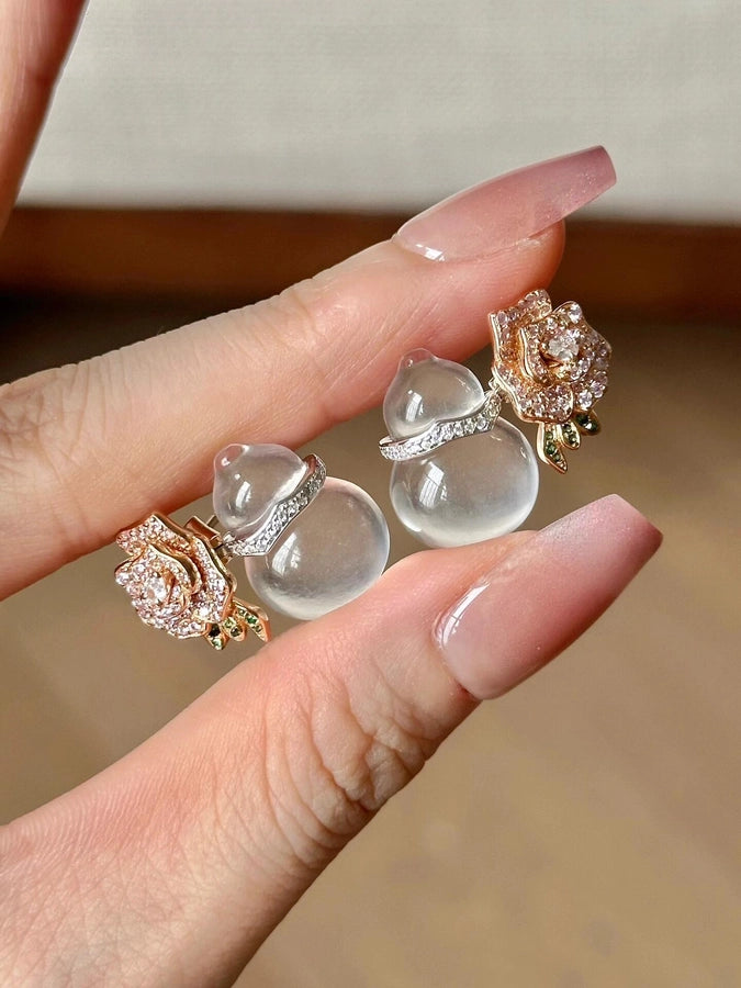 925 Sterling Silver Plating Flowers Plant Flowers