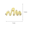 cute solid color arylic hair claws