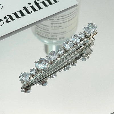 Women's IG Style Bow Knot Alloy Zircon Hair Clip