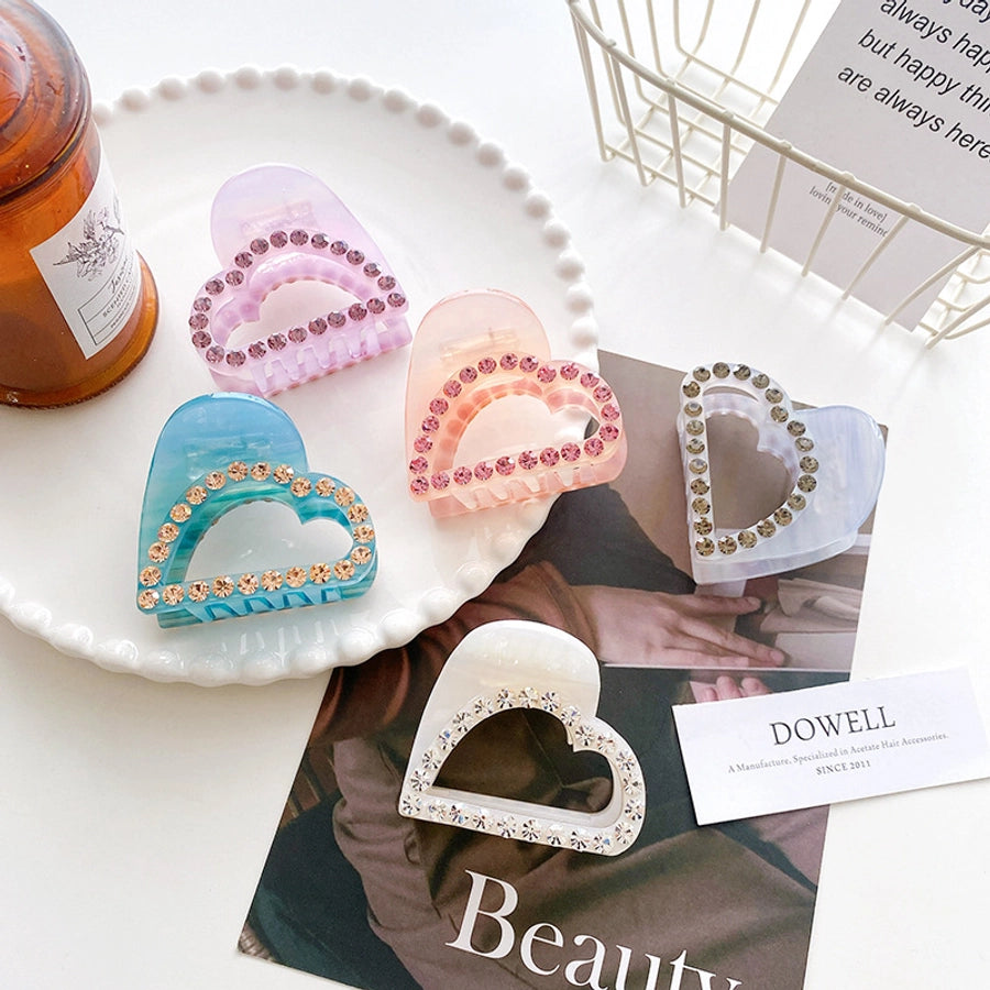 Women's Simple Style Classic Style Solid Color Acetic acid sheets Hair Claws