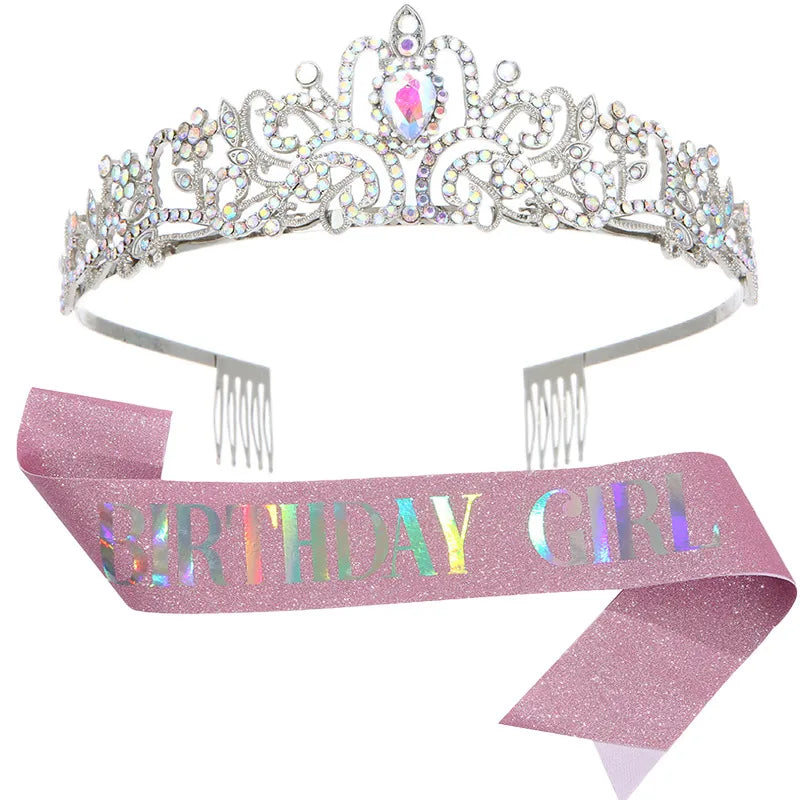 women's simple style solid color alloy plating inlay artificial gemstones crown